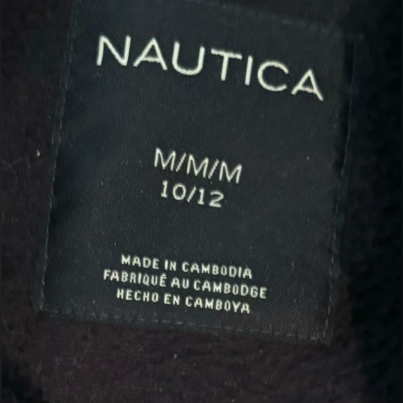 Nautica size medium 12/14 zip up - Picture 2 of 5